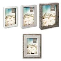Zep Trilogy 3 - Holz - Braun - Grau - Weiß - Bilderrahmen-Set - Tisch - Wand - 10 x 15 cm - Rechteckig