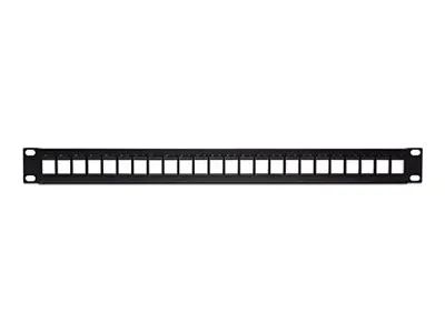 TRENDnet TC-KP24 - Patchpanel (Blindblech) - Rack montierbar - 1U - 48.3 cm (19")