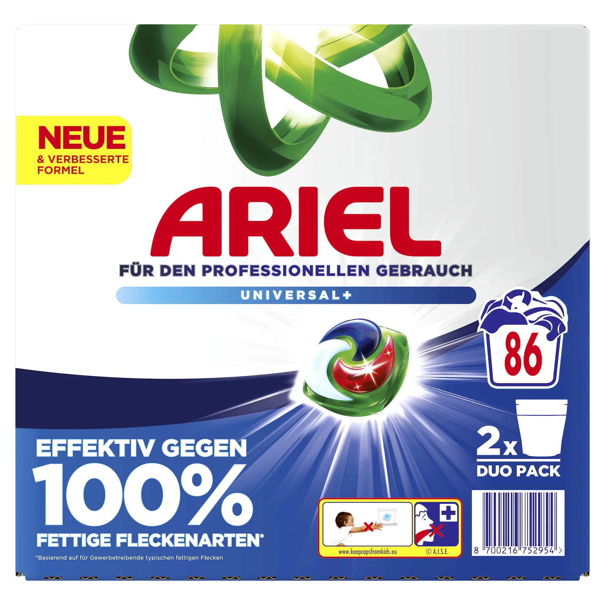 Ariel Professional All-in-1-Pods Waschkapseln Universal+