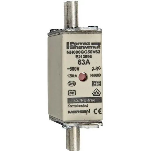 Mersen NH-SICHERUNG 000 40A 500V GG / MERSEN NH000GG50V40 N212463