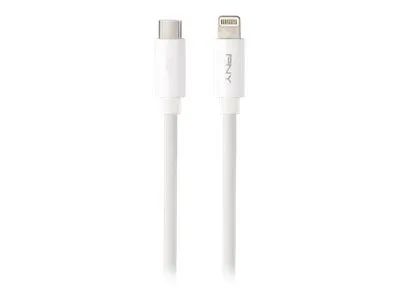 PNY Lightning-Kabel - Lightning männlich zu USB-C männlich - 3 m - USB Power Delivery (18W)