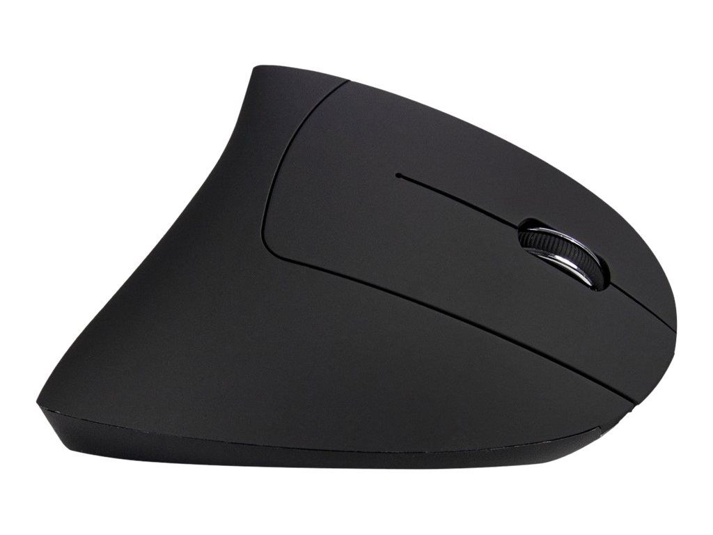 Inter-Tech Eterno KM-206R - Vertikale Maus - ergonomisch - Für Rechtshänder - 6 Tasten - kabellos - 2.4 GHz - kabelloser Empfänger (USB)