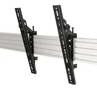 B-TECH BT8390-VESA400T - Flachbildschirm-Montagearm - Schwarz - 70 kg - Schiene - 177,8 cm (70") - 106,7 cm (42")