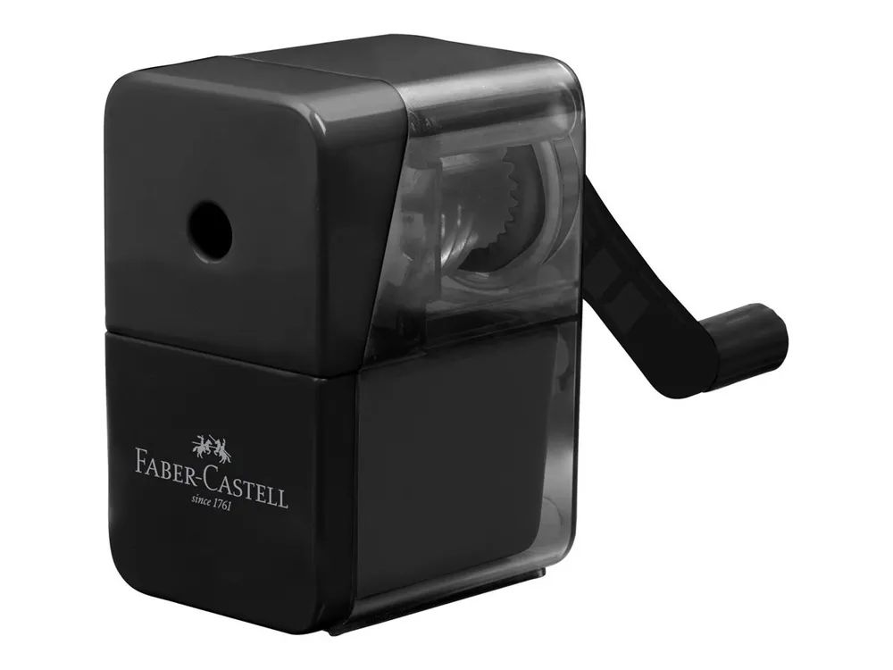 FABER-CASTELL Drehspitzer - klein - Schwarz