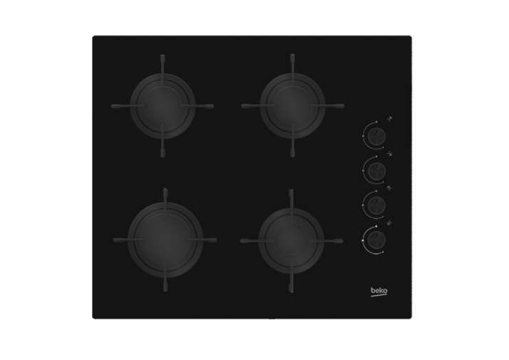 Beko HILG64120S Gaskochfeld-  60cm (4 Gasbrenner)