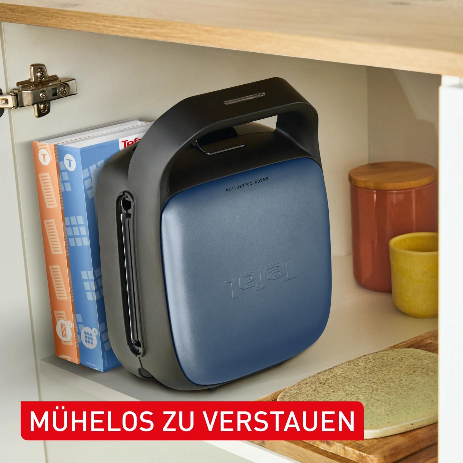 Tefal SW8674 Snack Collection Sandwich & Waffel Maker -  Aqua