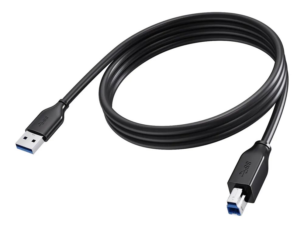 TECH DATA Vision - USB-Kabel - USB Typ A (M) zu USB Type B (M) 2m