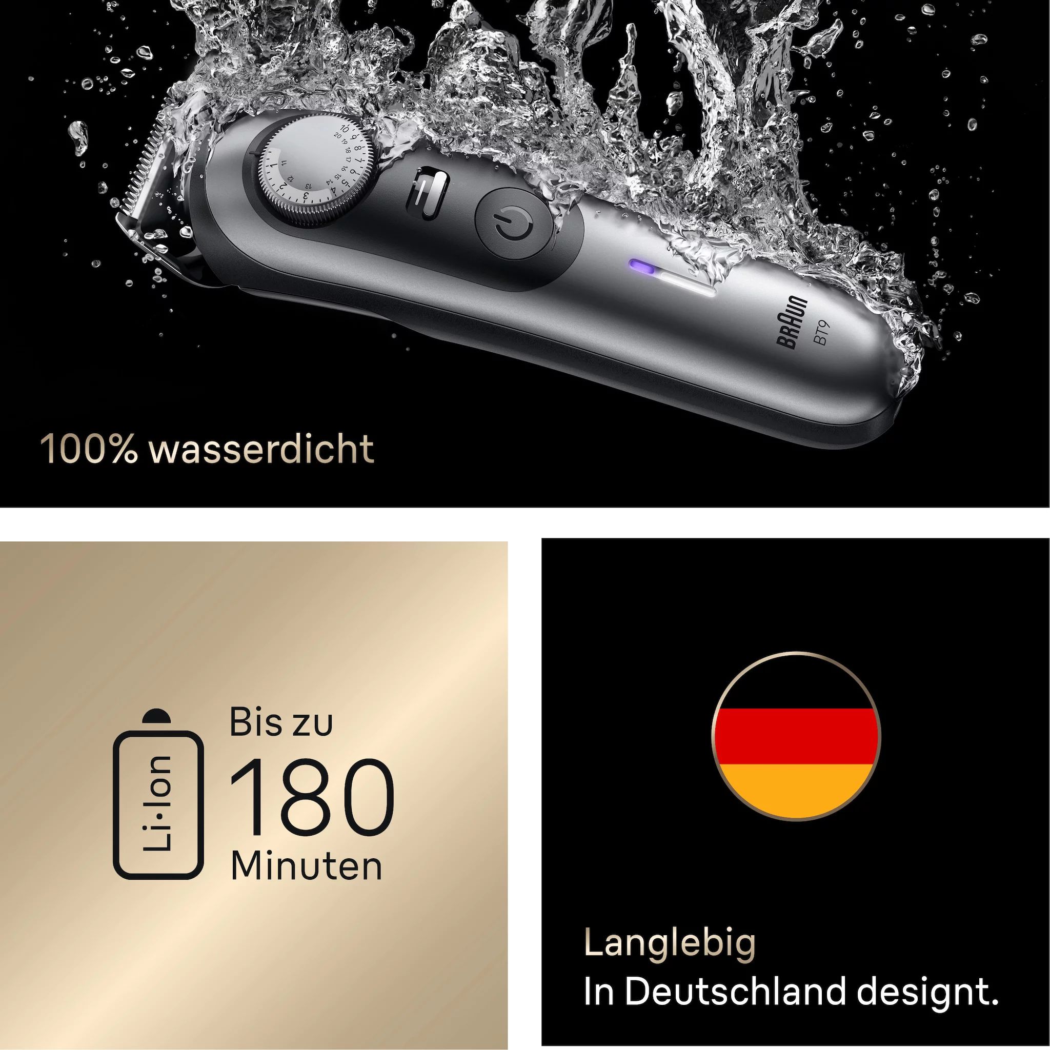 Braun Series 9 Beard Trimmer BT9560