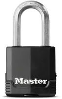 MasterLock 49 mm breites Excell Vorhngeschloss aus beschichtetem Stahl mit Abdeckung und 38 mm langem Bgel - Herkömmliches Vorhängeschloss - Tastensperre - Unterschiedliche Schließung - Zaun - Garage - Pforte - Schuppen - Aufbewahrungsspind - Werkzeu