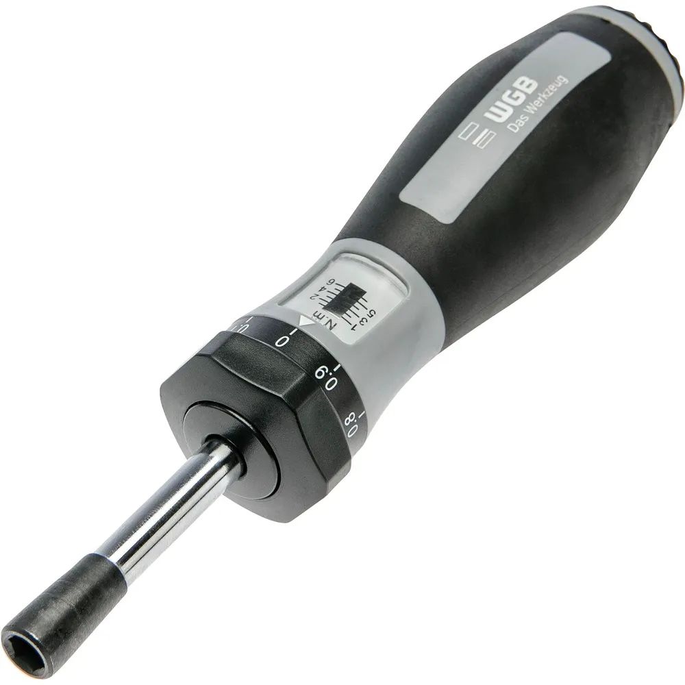 WGB Drehmoment-Schraubendreher Micro-Click Messbereich 1 - 6 Nm