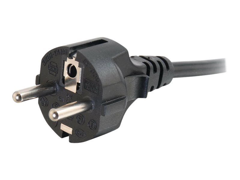 C2G Universal Netzkabel - Stromkabel - power IEC 60320 C13 zu NEMA 5-15 (M)