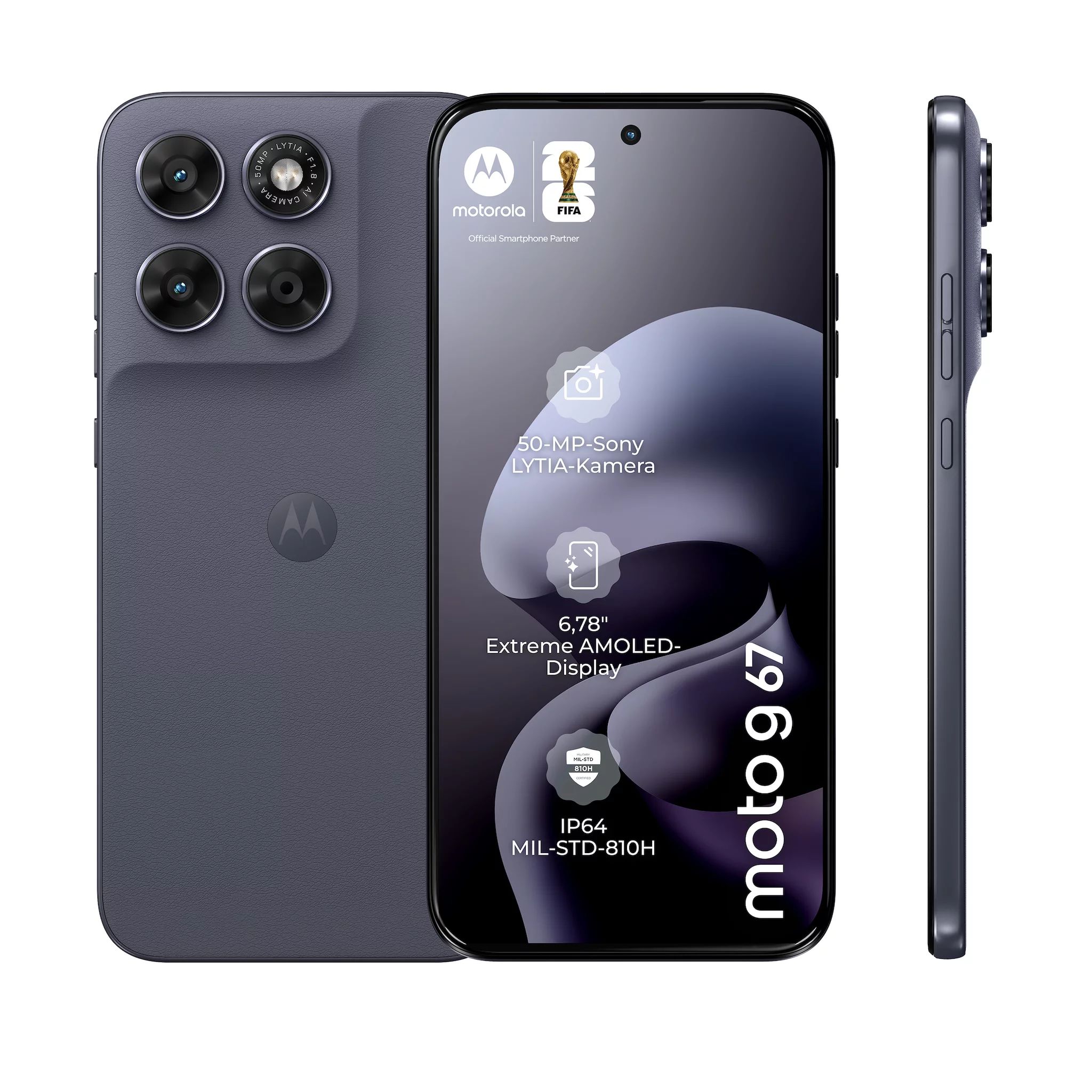 Motorola Moto g67 4/128GB, PANTONE Artic Seal