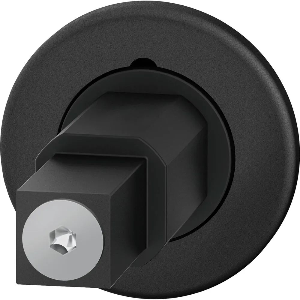 FSB Steckgriffrosette 15 1720 Mini, Türstärke 49-58 mm, Aluminium schwarz matt