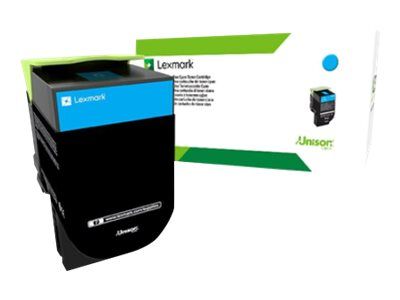 Lexmark 702HCE - Hohe Ergiebigkeit - Cyan - original
