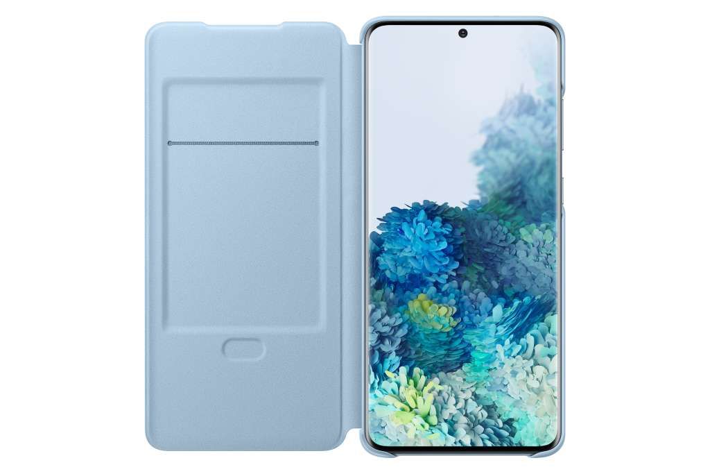 Samsung LED-View-Cover "EF-NG985" für Galaxy S20+, Hellblau