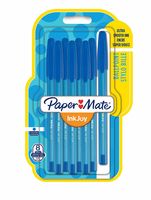 Paper Mate InkJoy 100 ST - Clip - Stick-Kugelschreiber - Blau - 8 Stück(e) - Medium