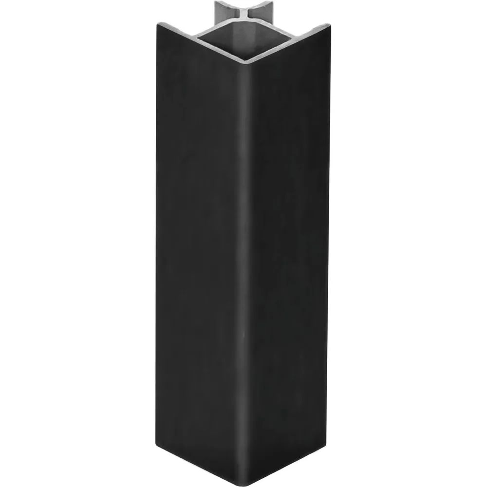 VOLPATO Sockelblenden-Außenecke 90° 150 mm Kunststoff schwarz matt