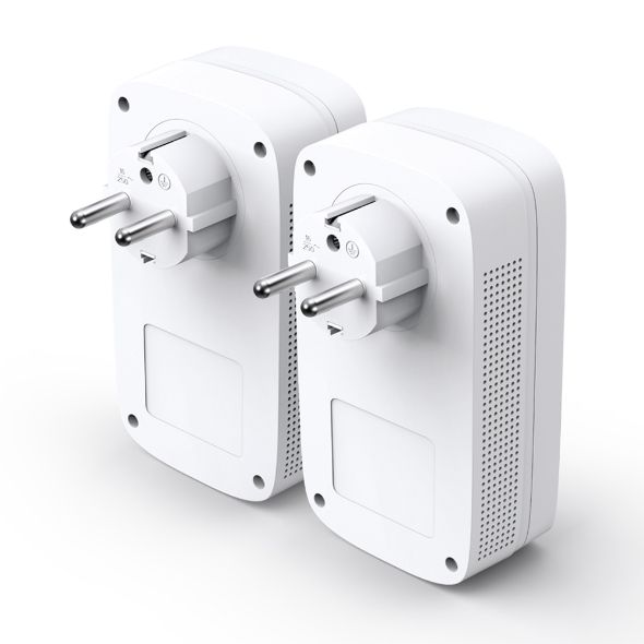 TP-LINK TL-PA8033P KIT V4 - Starter Kit - Powerline Adapterkit 3-Port-Switch - 1GbE, HomePlug AV (HPAV)