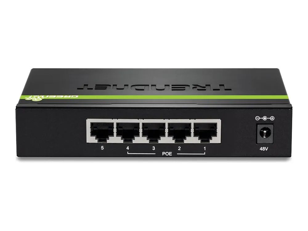 TRENDnet TPE TG50g - Switch - 4 x 10/100/1000 (PoE+)