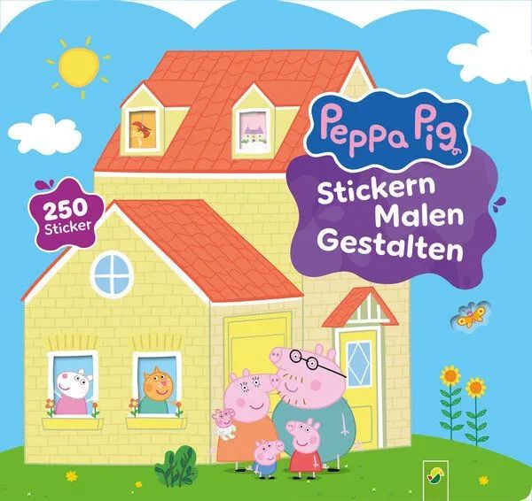 Naumann & Göbel Verlagsgesellschaft PEP Stickern Malen Gestalten NEU 2025