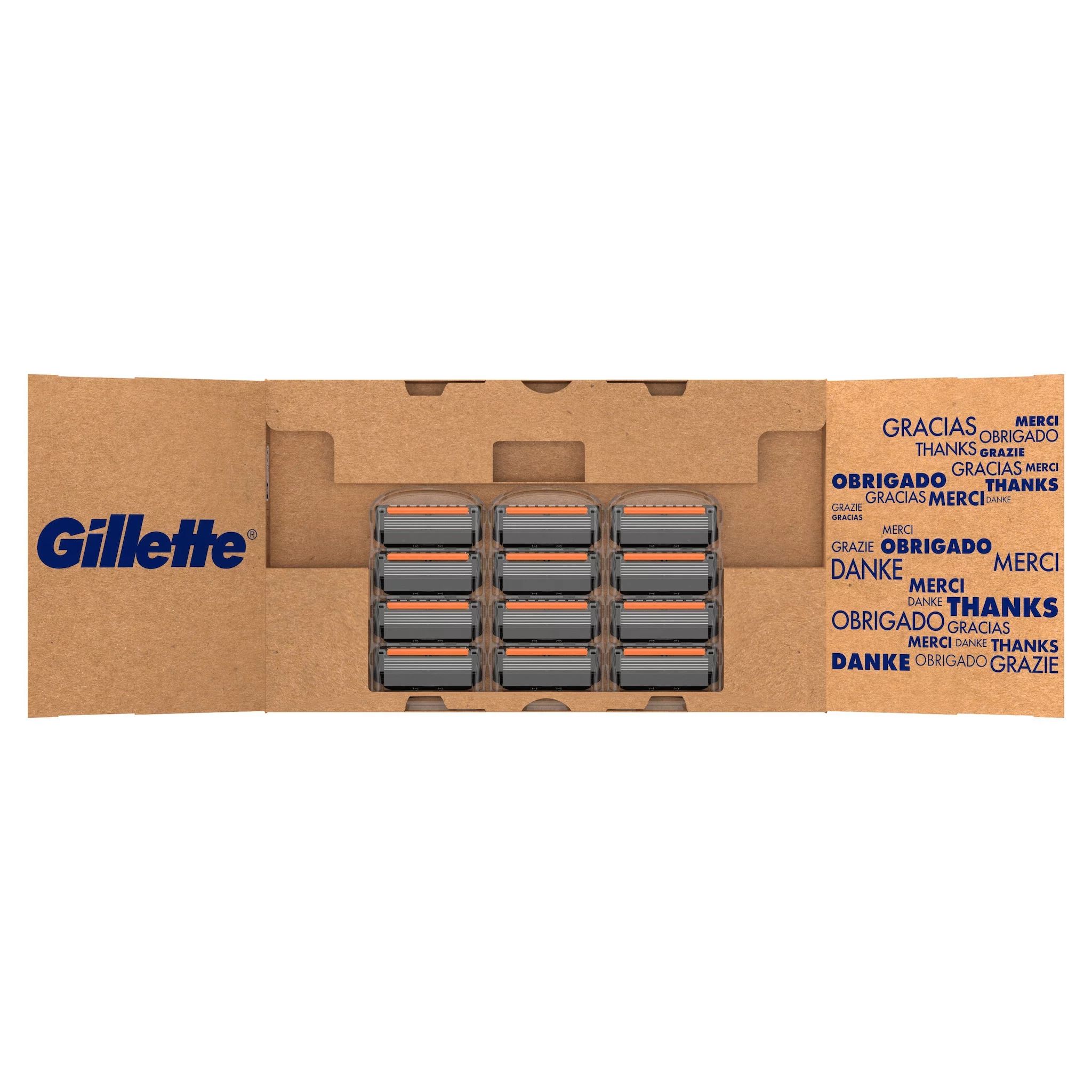 Gillette ProGlide Systemklingen 12er + Reiseschutzkappe - Online Versandvariante