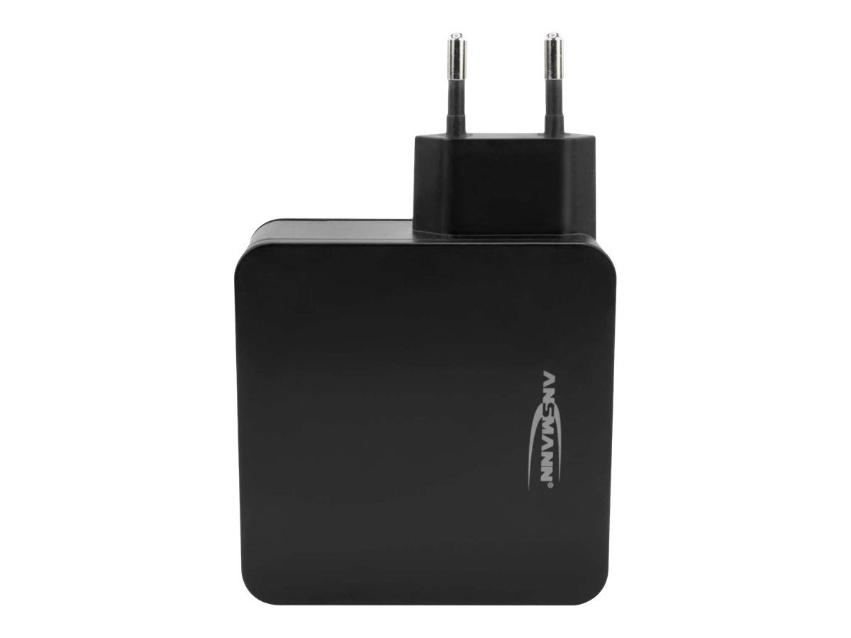 Ansmann 247PD - Netzteil - 45 Watt - 4700 mA - PD, QC 3.0 - 2 Ausgabeanschlussstellen (USB, 24 pin USB-C)