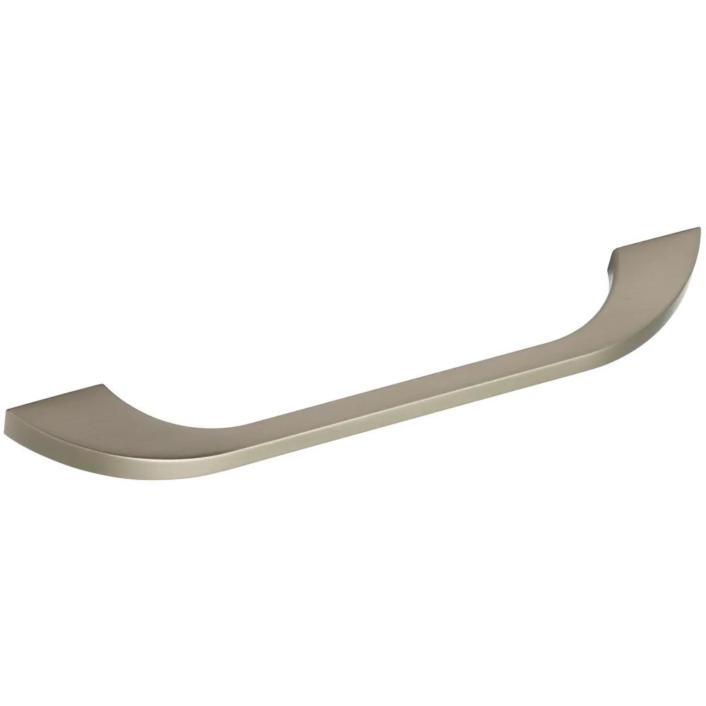 Furnipart Möbelgriff SLIM LA320, B360, Zinkdruckguss Edelstahl Effekt