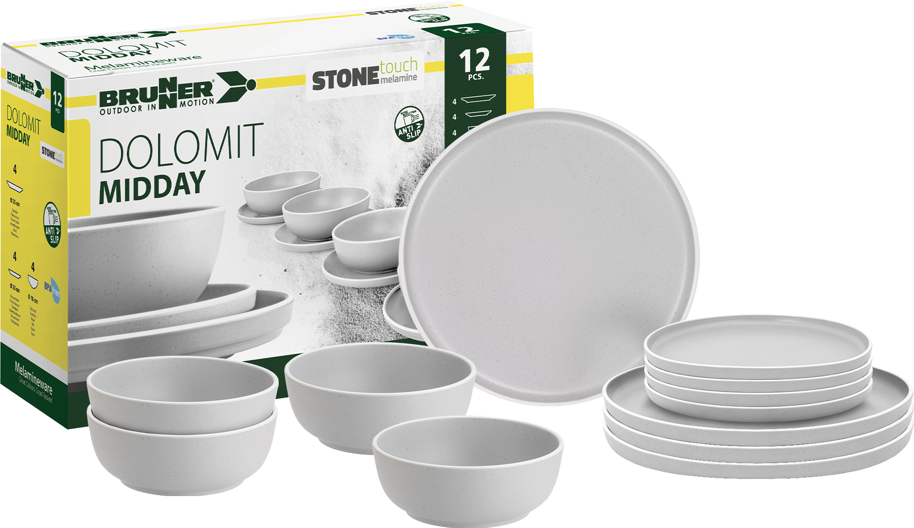 Brunner Midday DOLOMIT WHITE
