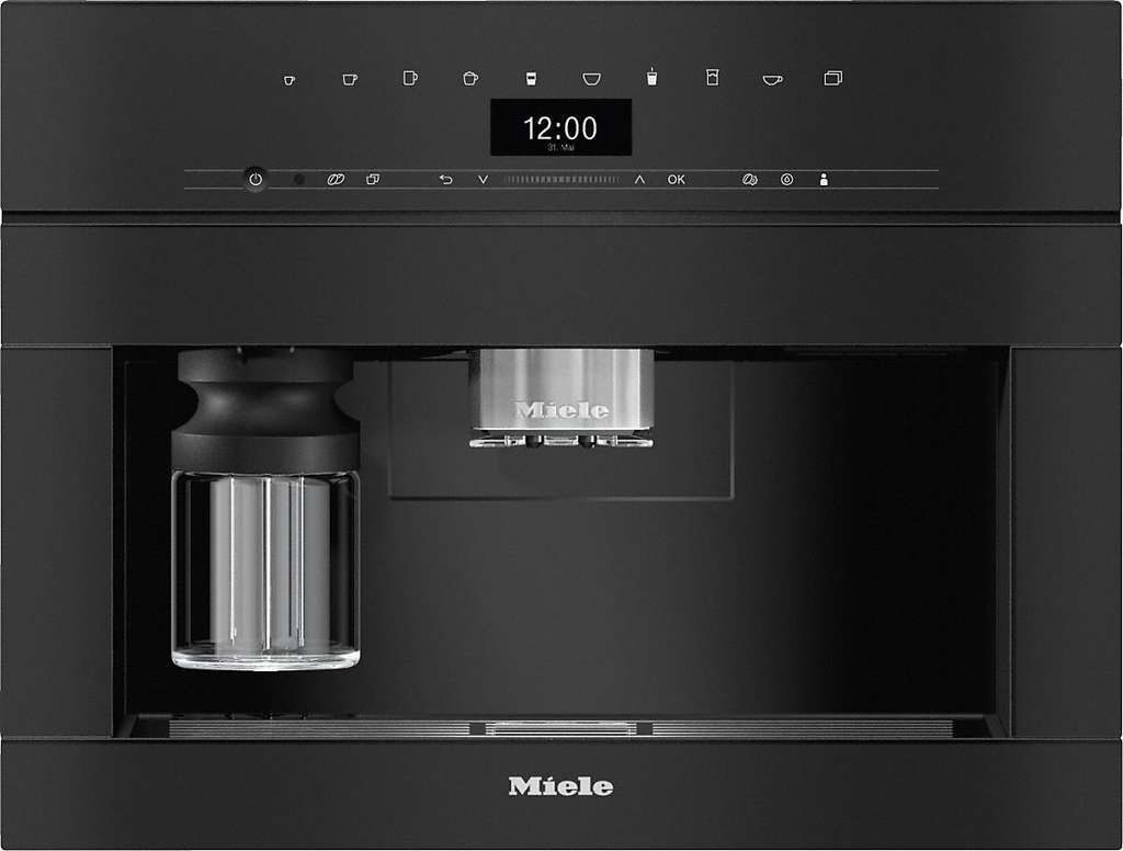 Miele Einbau-Kaffeevollautomat CVA 7440 Obsidianschwarz
