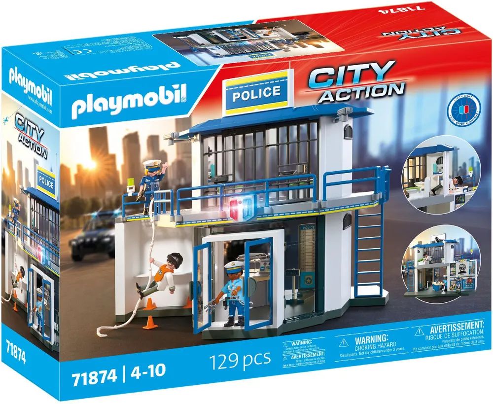 PLAYMOBIL City Action 71874 - Polizei - e - Mehrfarbig - Kunststoff