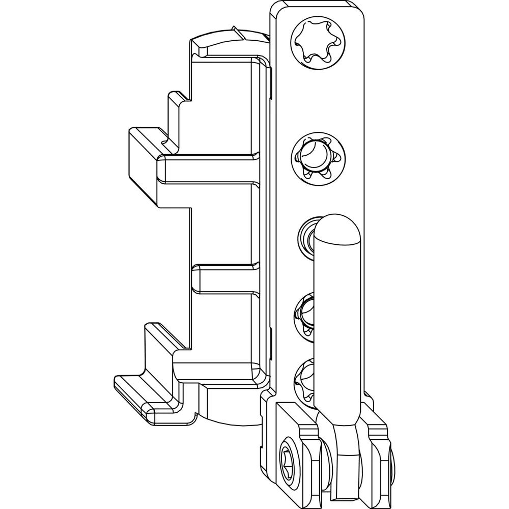 MACO Ecklager DT130 12/18 mm 130 kg weiß links (207913)