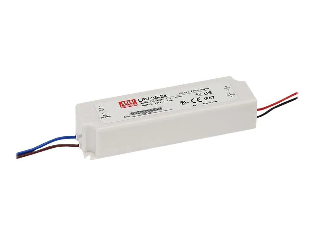 Meanwell Mean Well LPV-35-24 - LPV-35 Series - LED-Treiber