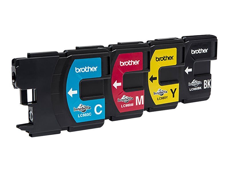 Brother LC980VALBP - 4er-Pack - Schwarz, Gelb, Cyan, Magenta