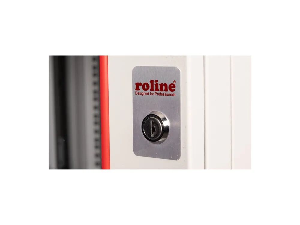ROLINE Pro - Schrank Netzwerkschrank - 2-teilige drehbare, 600 x 600 mm (B x T)