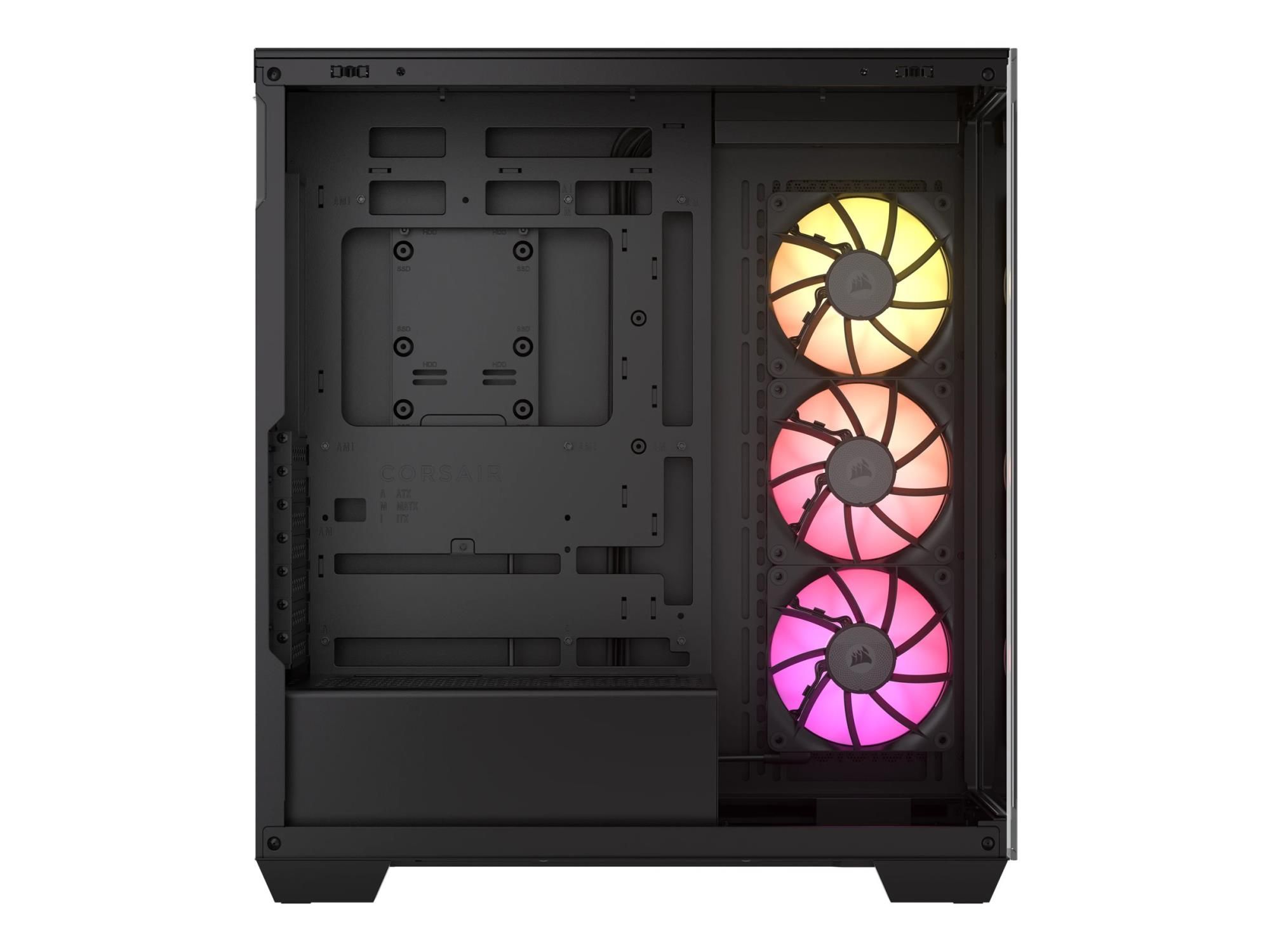 Corsair iCUE LINK 3500X RGB - Mid tower - E-ATX - Seitenteil mit Fenster (gehärtetes Glas)