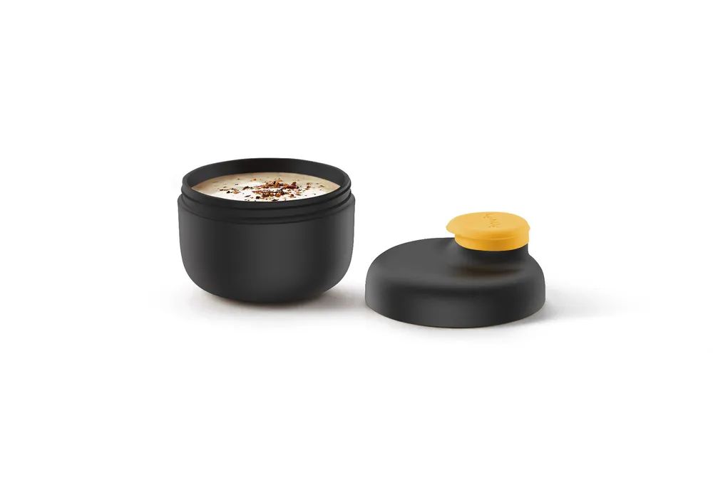 Lékué Dressing- und Soßenbehälter To Go - Black