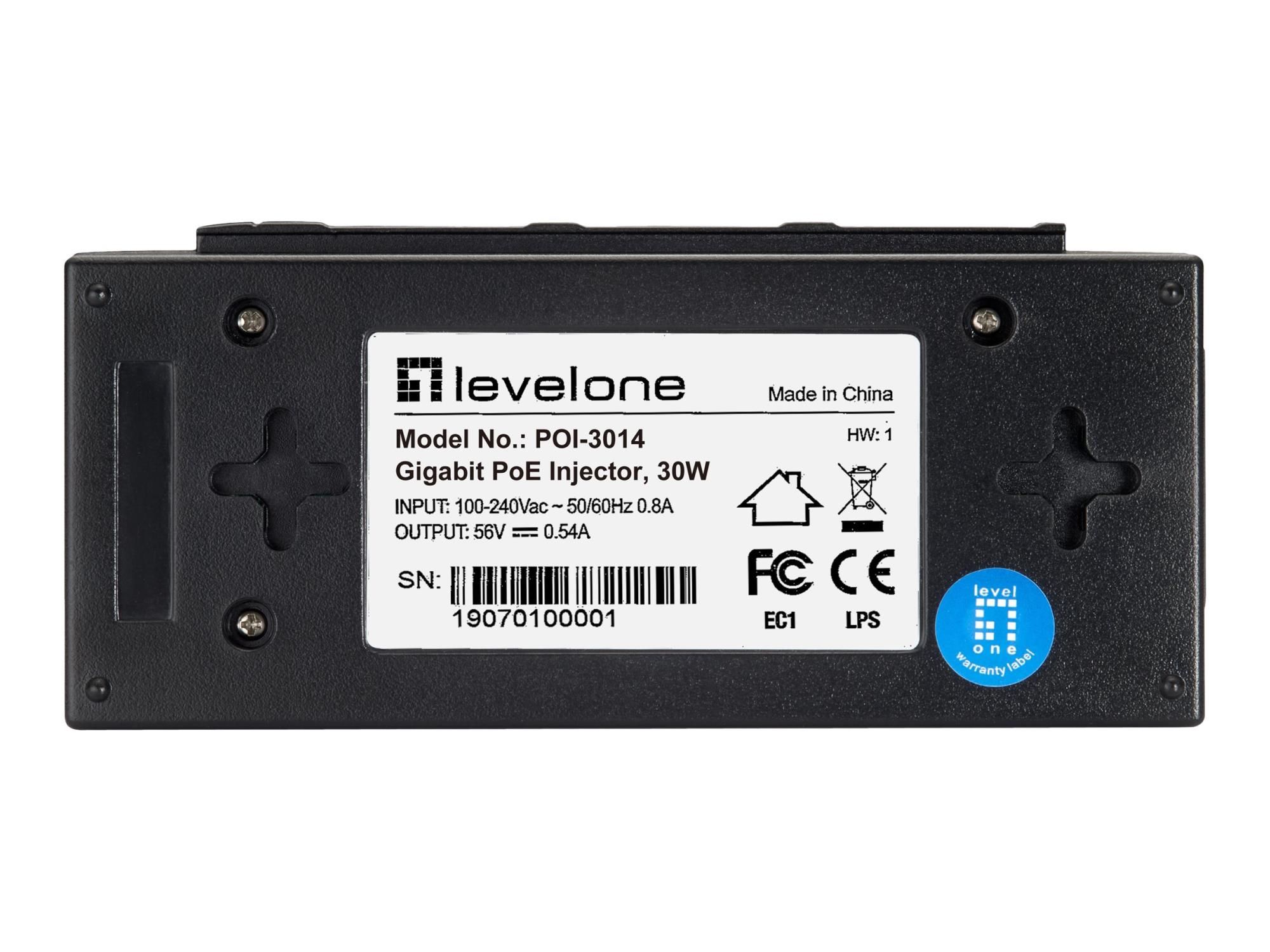 LevelOne POI-3014 - Power Injector (Wandmontage)