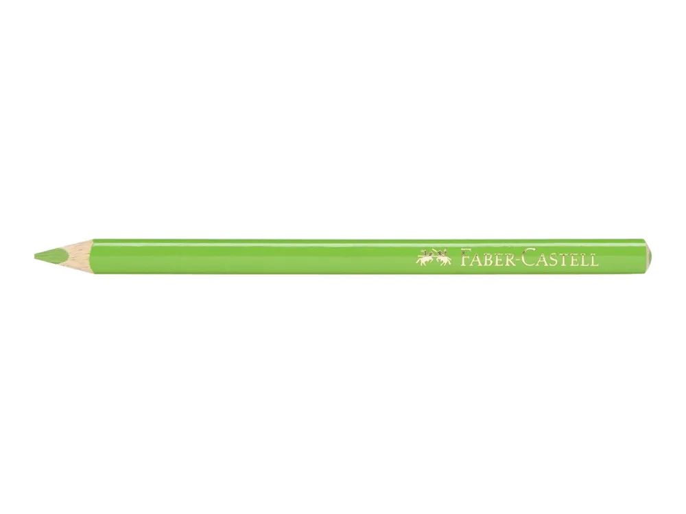 FABER-CASTELL Jumbo - Farbstift - ausgewählte leuchtende Farben - 5.4 mm - besonders dick (Packung mit 12)
