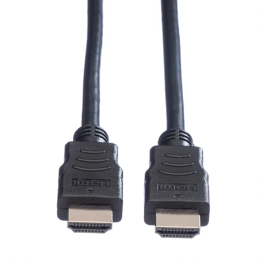 VALUE HDMI High Speed Kabel mit Ethernet, schwarz, 1 m