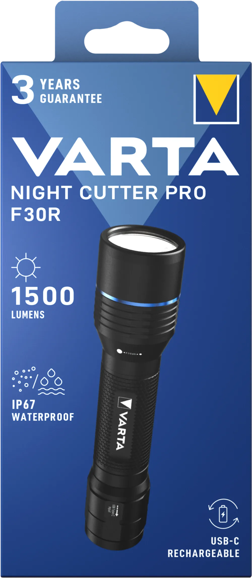 VARTA Night Cutter Pro F30R mit Akku
