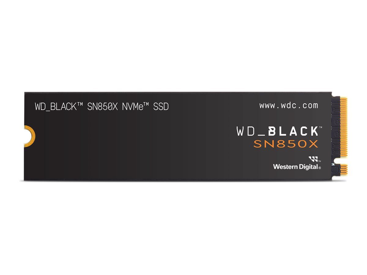 SanDisk WD_BLACK SN850X WDS800T2X0E - SSD - verschlüsselt - 8 TB - intern - M.2 2280 - PCIe 4.0 x4 (NVMe)