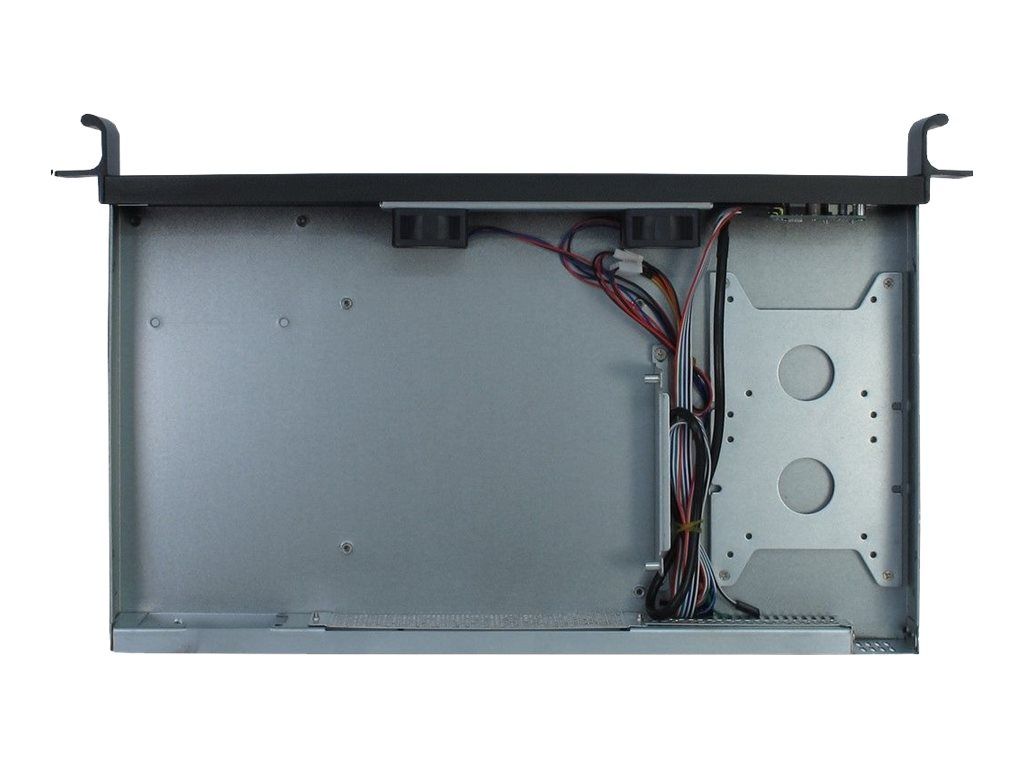Inter-Tech K-126L - Rack-Montage - 1U - Mini-ITX - keine Spannungsversorgung (FlexATX)