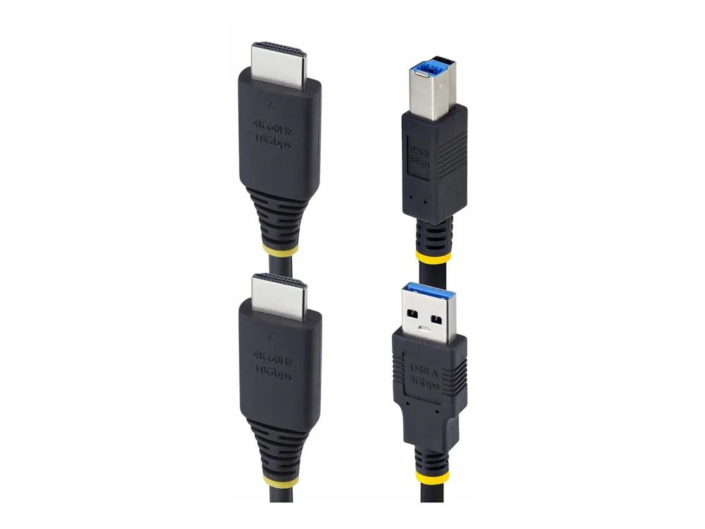 StarTech.com 6ft (1.8m) HDMI and USB 5Gbps KVM Cable - Tastatur- / Video- / Maus- (KVM-)