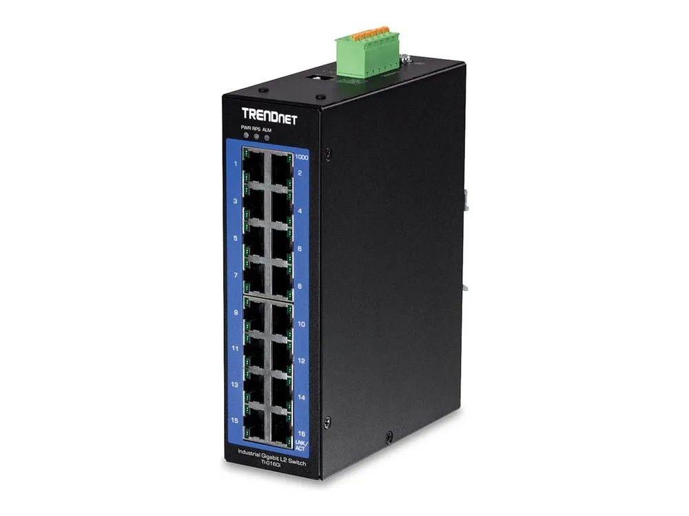 TRENDnet TI-G160I - Switch - managed - 16 x 10/100/1000