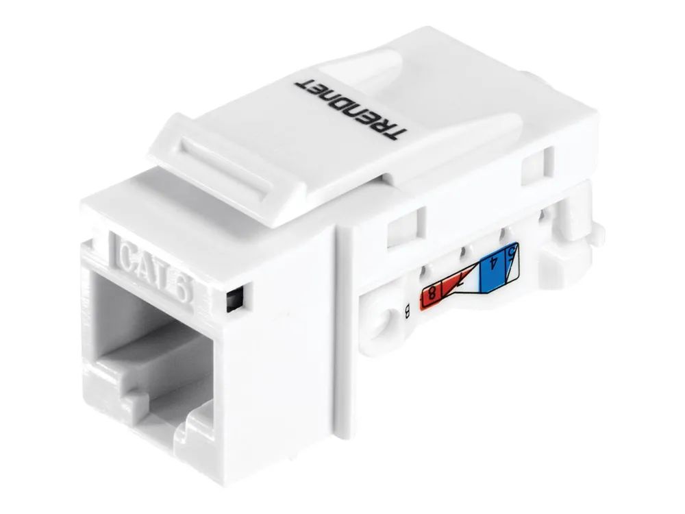 TRENDnet TC-K25C6 - Modulare Eingabe - CAT 6 - TAA-konform (Packung mit 25)