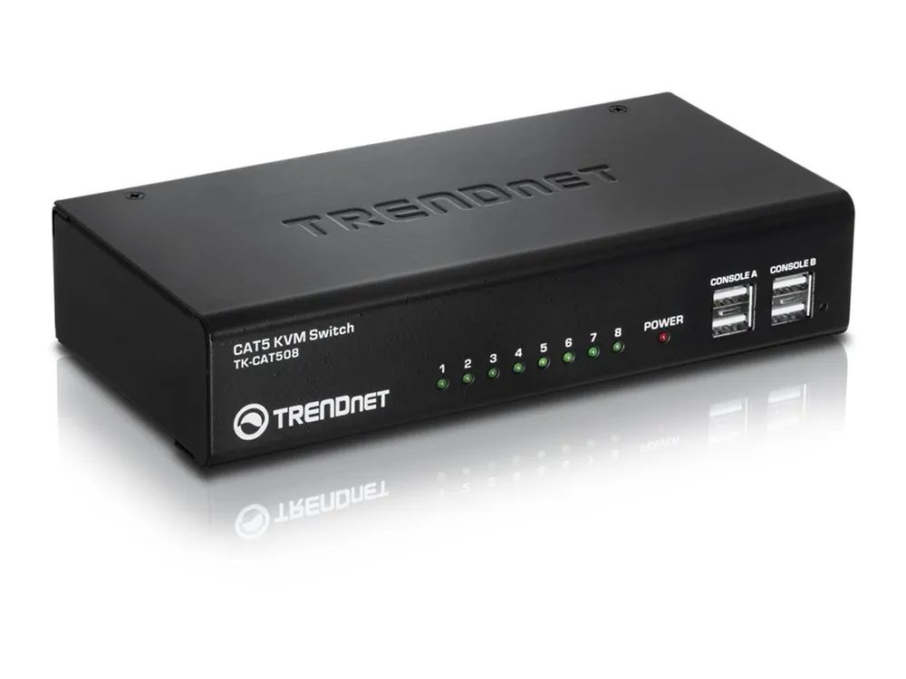 TRENDnet TK CAT508 - KVM-Switch - 8 x KVM port(s)