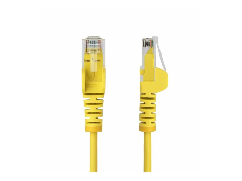StarTech.com 7m Yellow Slim CAT6 Ethernet Cable, Snagless, 28AWG, LSZH - Patch-Kabel - RJ-45 (M)