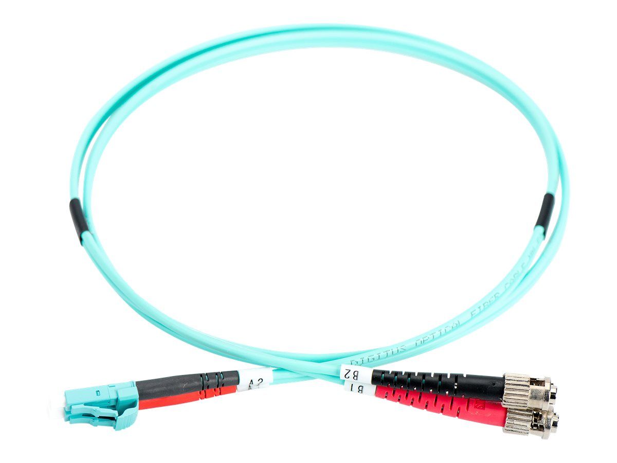 DIGITUS LWL Multimode OM 3 Patchkabel, LC / ST