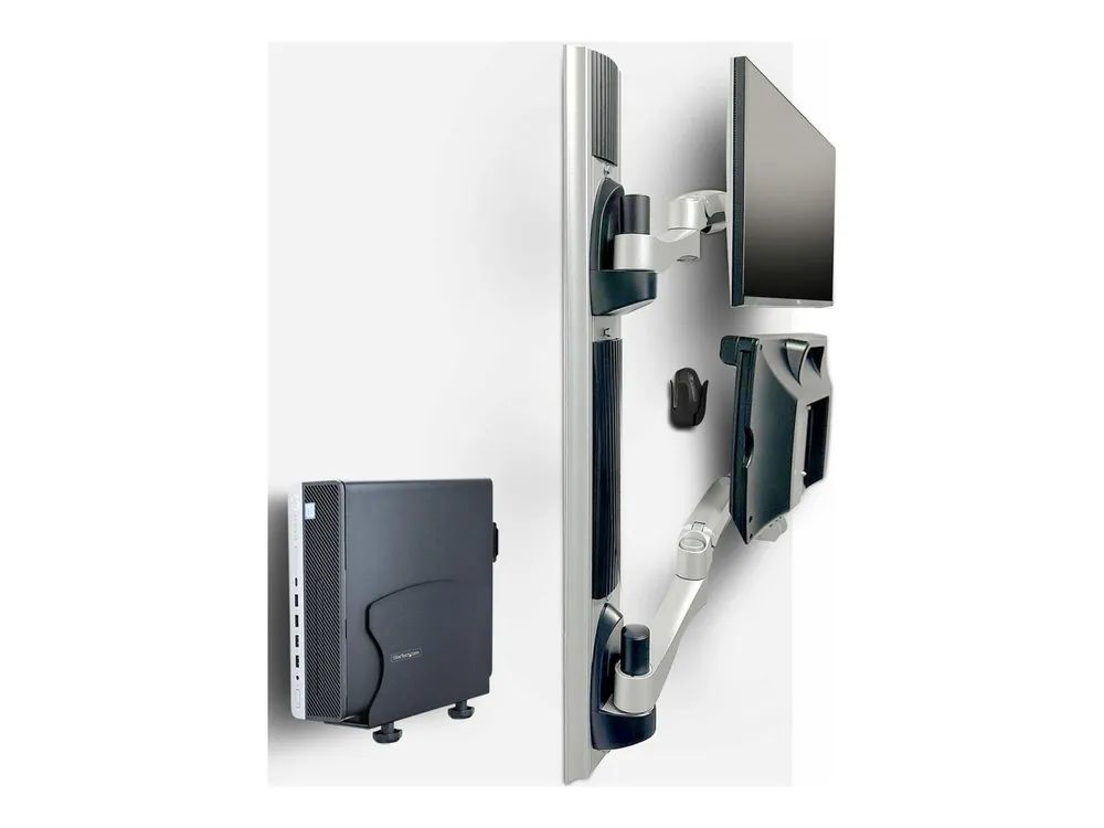 StarTech.com Wall Mount Workstation, VESA Mount For 32" Monitors (22lb/10kg)