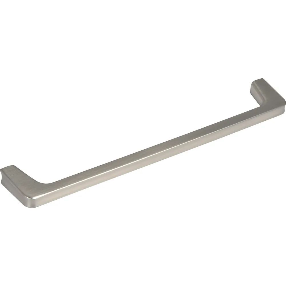 Alumis Möbelgriff Prigot Lochabstand 160, Breite 170 mm, Zinkdruckguss Edelstahl Effekt